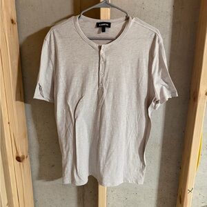 Express Men’s Short Sleeve Henley Large